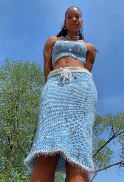 Heavenly Touch Set Pattern – Sentro Skirt + Crochet Tank (Digital Download)