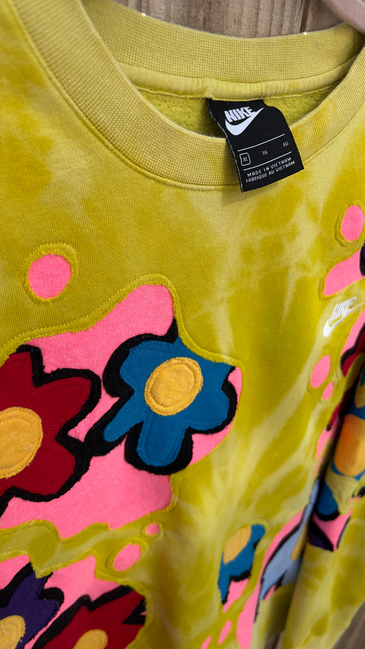 Neon Petal Parade : Nike X Upcycled